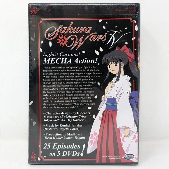 New Sakura Wars Complete TV Collection (DVD, Disc Set) All 25